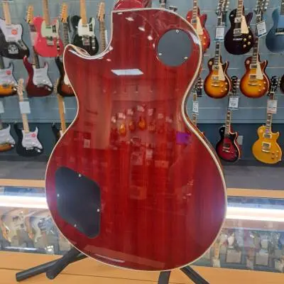 Epiphone Les Paul Custom Figured Trans Red 2